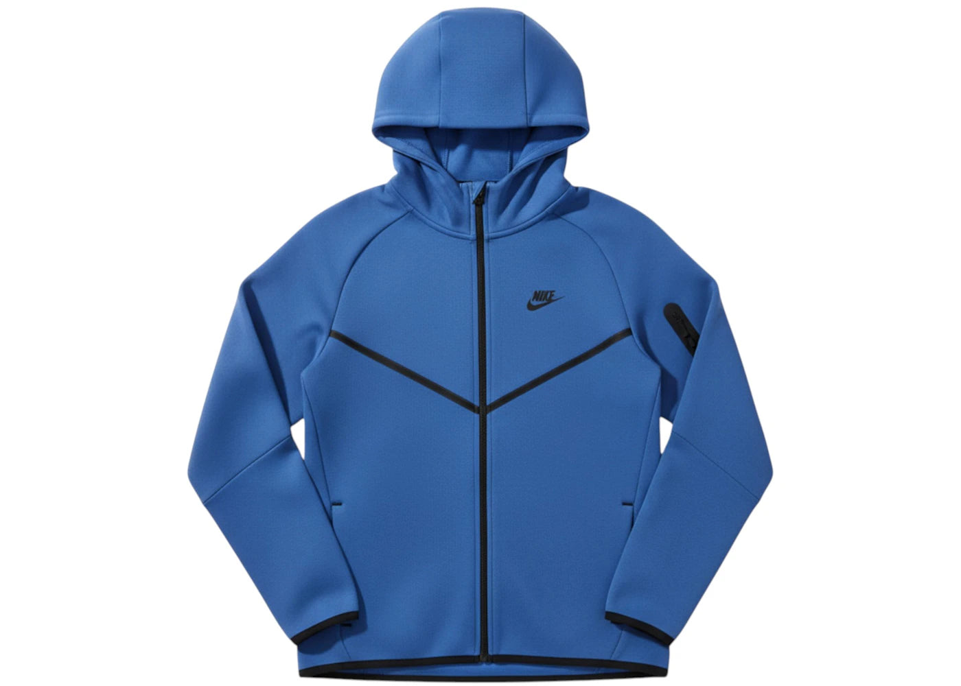 Nike Tech Fleece Windrunner Full Zip Hoodie Game Royal/Black - vue 360