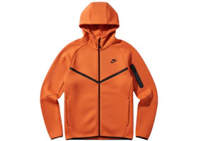 Nike Tech Fleece Windrunner Full Zip Hoodie Vintage Coral/Black - authentic Nike apparel