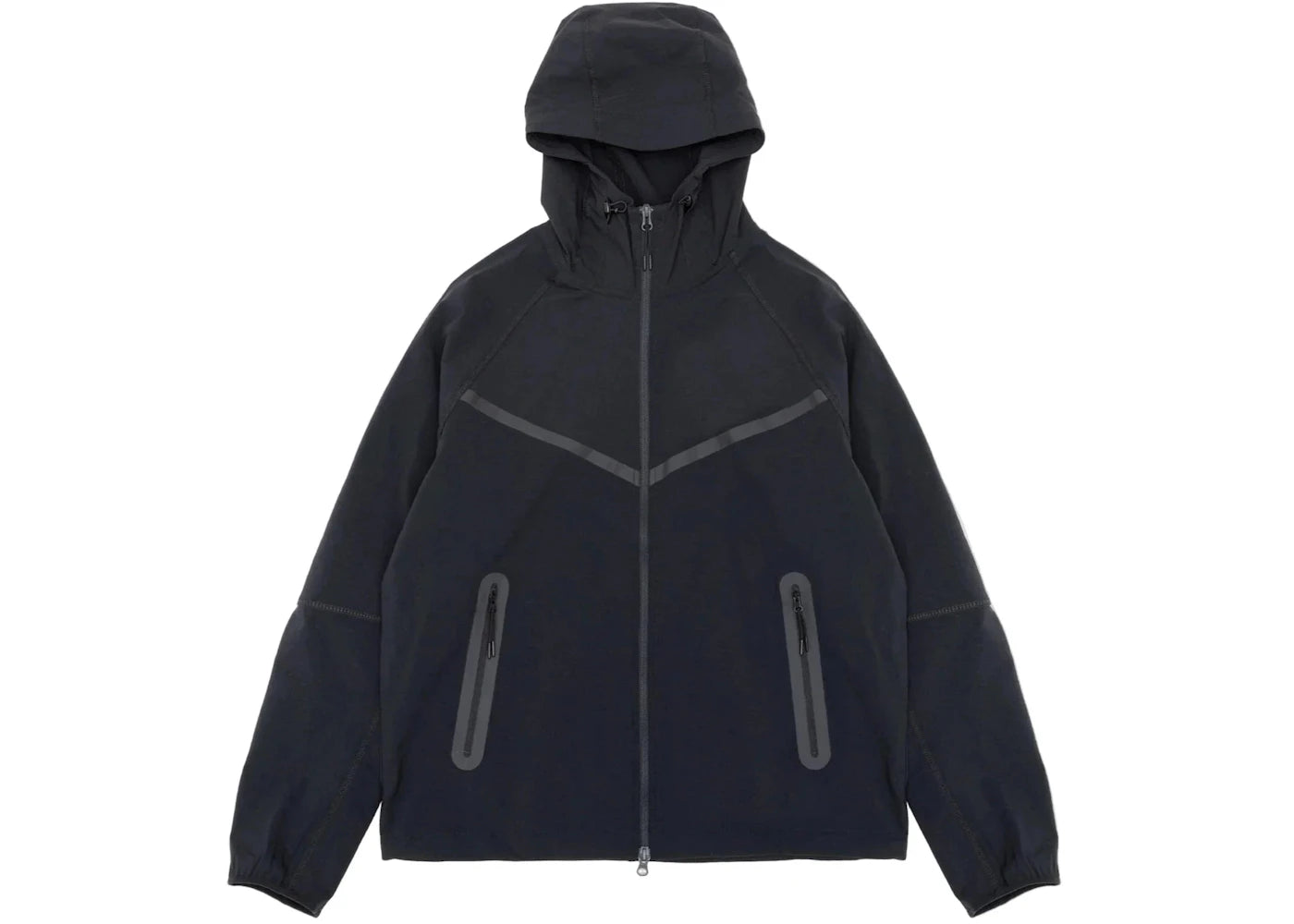 Nike Tech Woven Jacket Black/Black/Black - vue 360