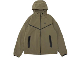 Nike Tech Woven Jacket Medium Olive/Black - vue 360