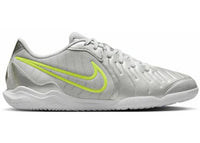 Nike Tiempo Legend 10 Academy IC Metallic Silver Volt White