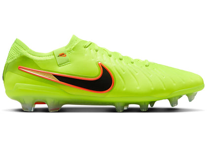 Nike Tiempo Legend 10 Elite FG Volt Black - authentic Nike sneakers