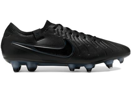 Nike Tiempo Legend 10 Elite SG-Pro AC Black Deep Jungle - authentic Nike sneakers