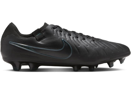 Nike Tiempo Legend 10 Pro FG Black Deep Jungle - authentic Nike sneakers