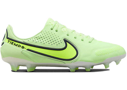 Nike Tiempo Legend 9 Elite FG Barely Volt - authentic Nike sneakers