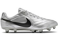 Nike Tiempo Ligera Pro FG Metallic Silver Black