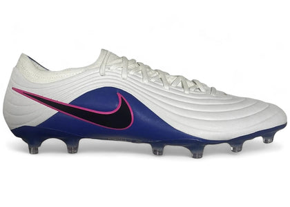 Nike Tiempo Maestro Elite AG-Pro White Black Racer Blue Pink Blast - authentic Nike sneakers