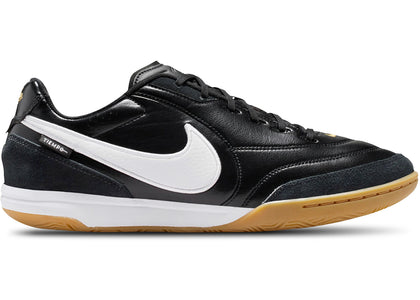 Nike Tiempo Streetgato IC Black White Gum - authentic Nike sneakers