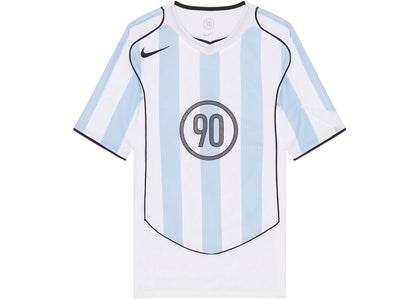 Nike Total 90 Soccer Jersey Blue/White Stripe - apparel view 2