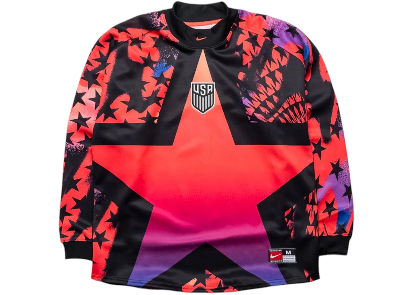 Nike USA Authentisches Torwarttrikot Schwarz/Leuchtendes Rot - vue 360