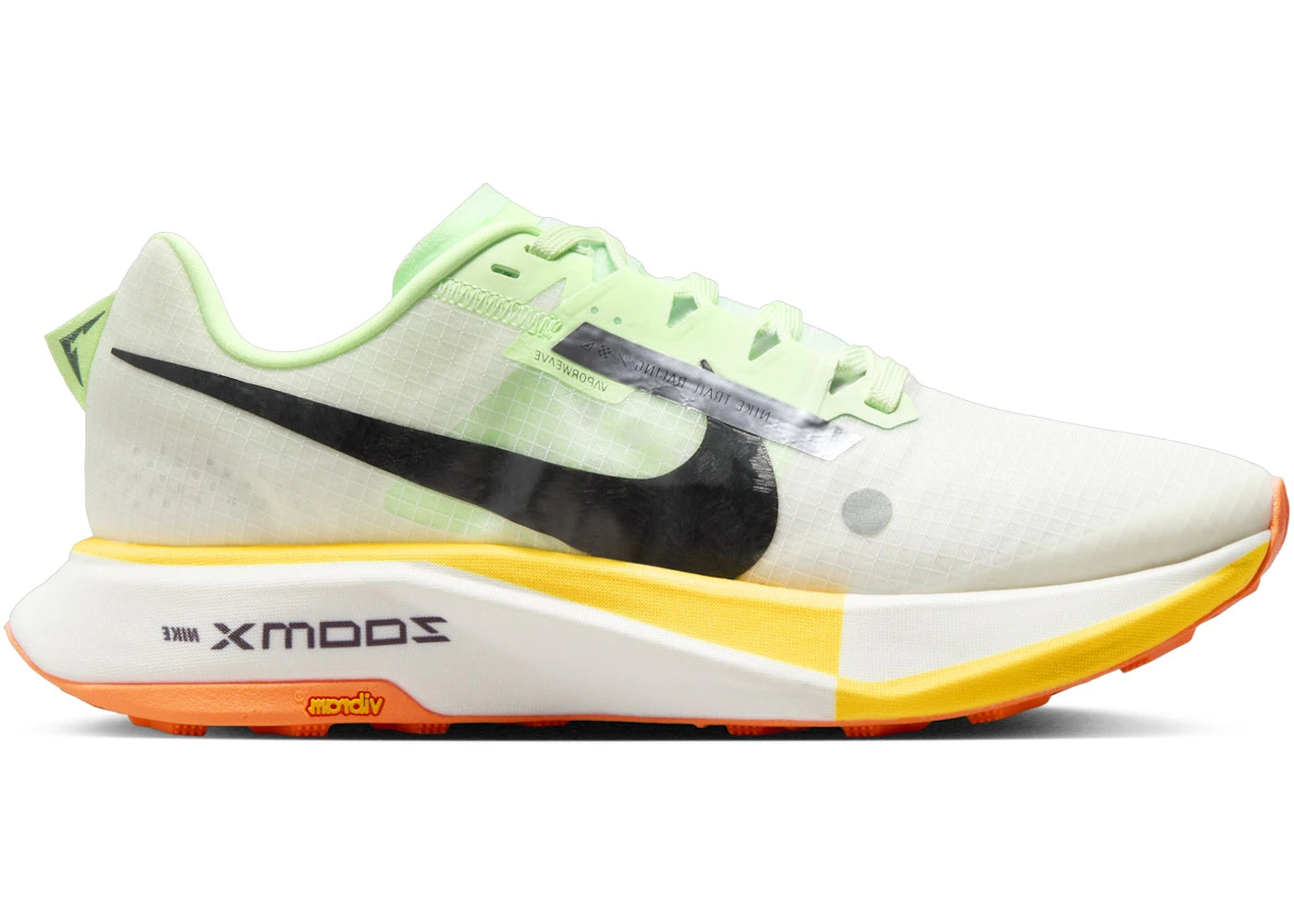 Nike Ultrafly Trail Summit White Vapor Green Laser Orange Black (Women's) - vue 360