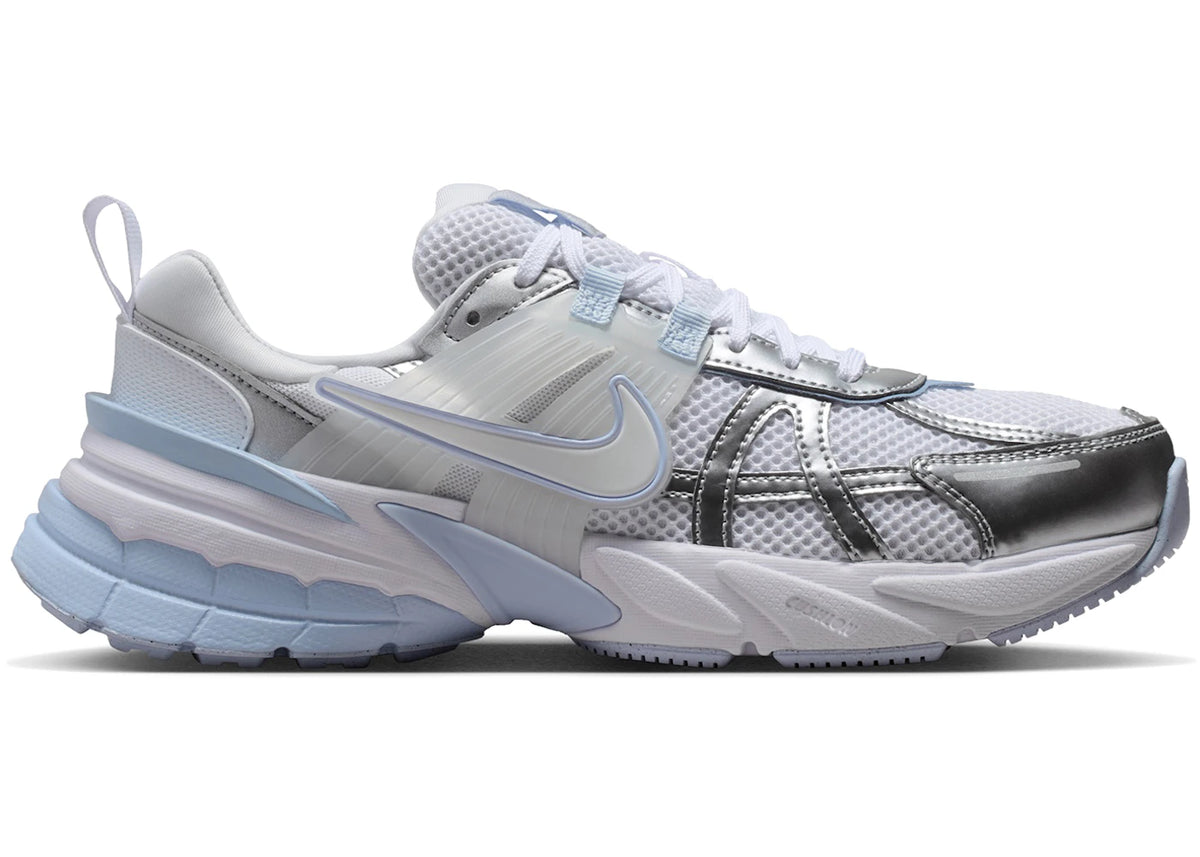 Nike V2K Run White Silver Hydrogen Blue (Women's) - vue secondaire A