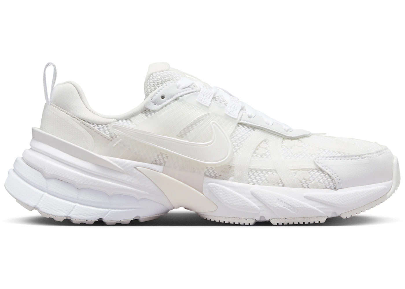 Nike V2K Run White Summit White (Women's) - vue secondaire A