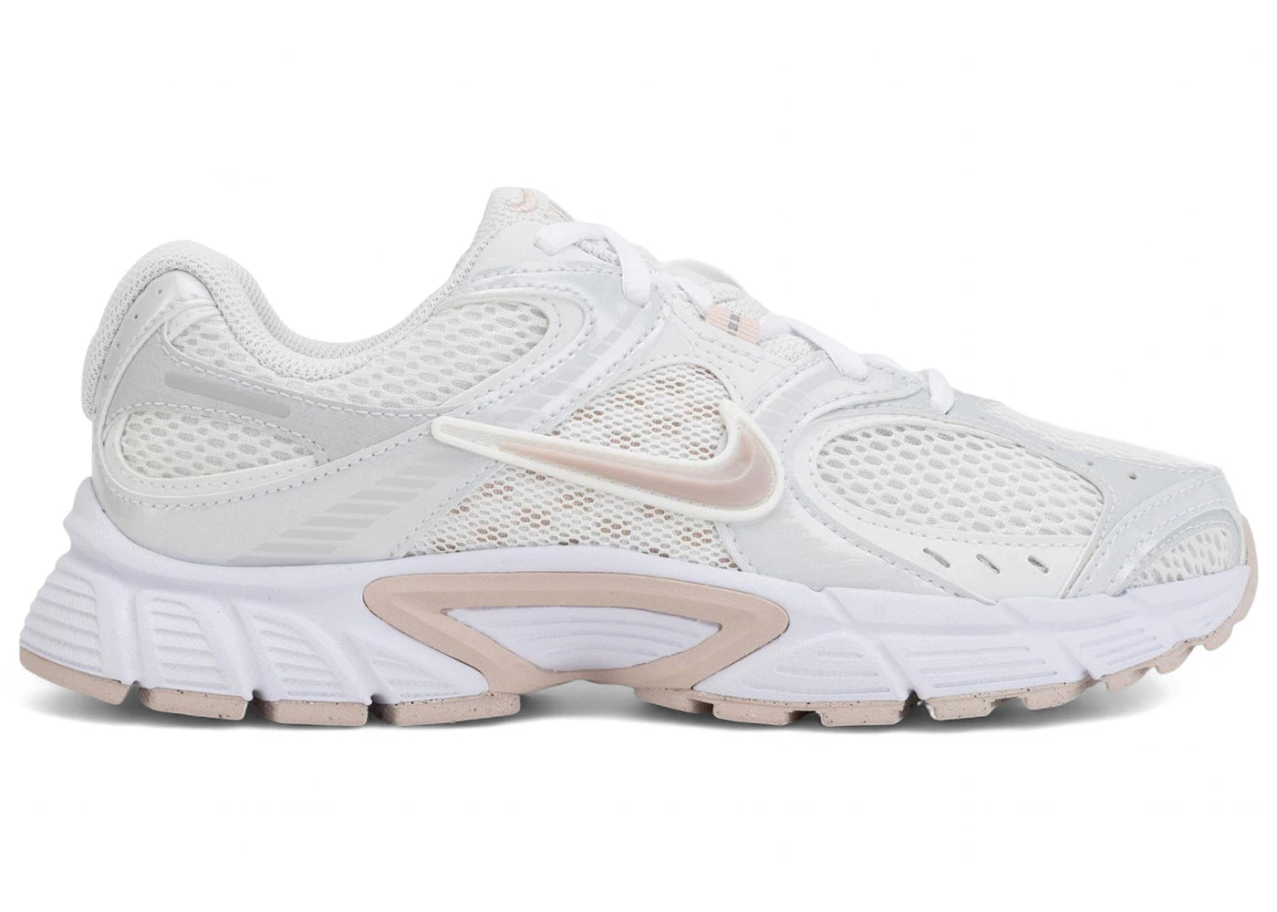 Nike V5 RNR Summit White White Vast Grey Silt Red (Women's) - vue 360