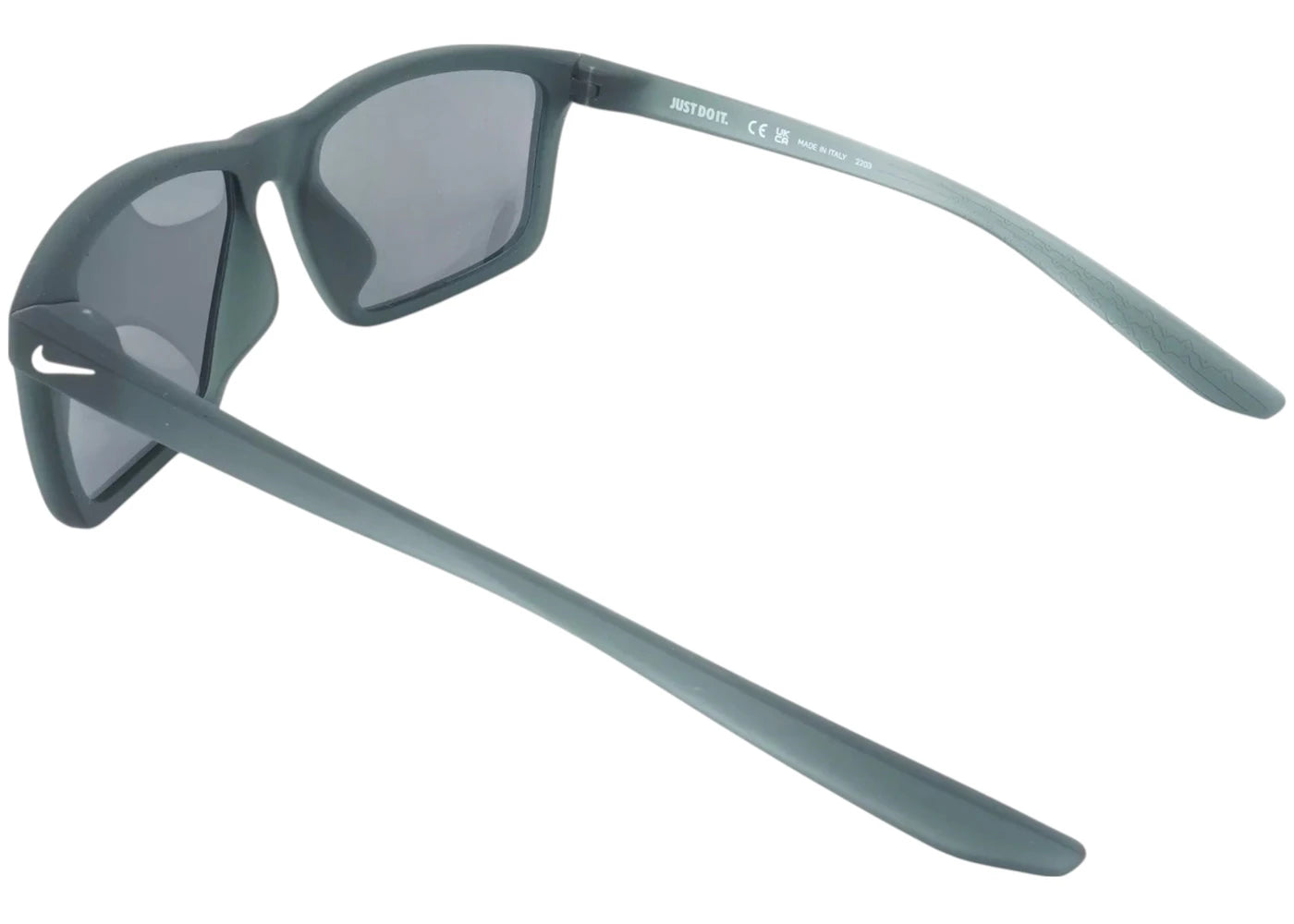 Nike Valiant Mi Square Sunglasses Matte Anthracite Grey Silver Flash (VALIANT-MI-CW4645-061-6017) - vue secondaire A