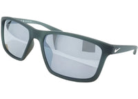 Nike Valiant Mi Square Sunglasses Matte Anthracite Grey Silver Flash (VALIANT-MI-CW4645-061-6017)