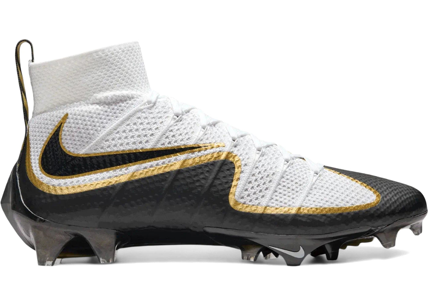 Nike Vapor Edge 360 Untouchable Mid White Metallic Gold Black - vue 360