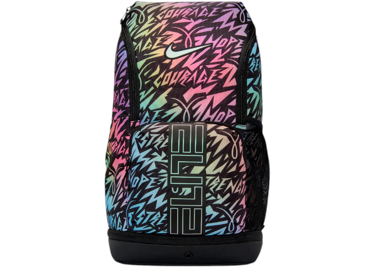 Nike Varsity Elite Backpack Black/Iridescent - vue 360