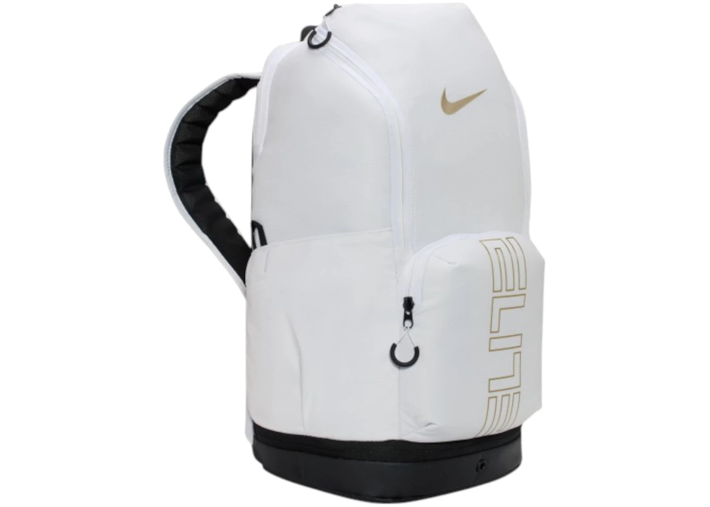 Nike Varsity Elite Backpack White/Black/Metallic Gold - vue secondaire A