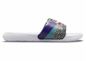 Nike Victori One Printed Slide White Animal Print (Women's)