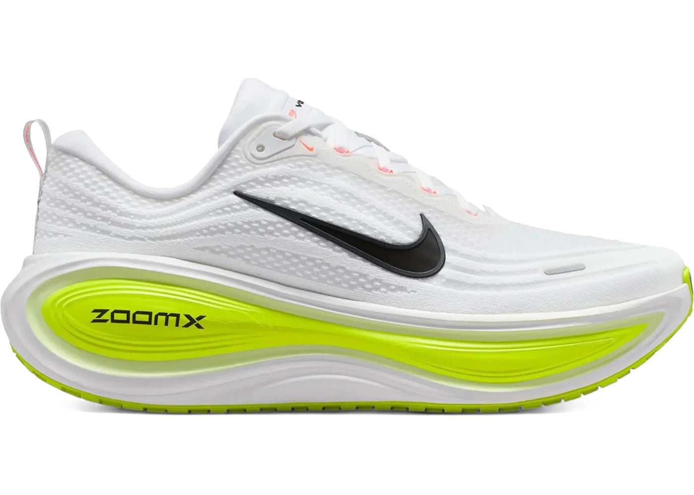 Nike Vomero Plus White Barely Volt Black - vue 360