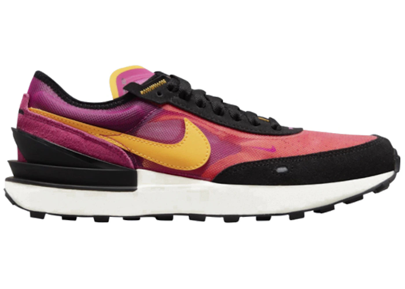 Nike Waffle One Active Fuchsia (GS) - vue secondaire A