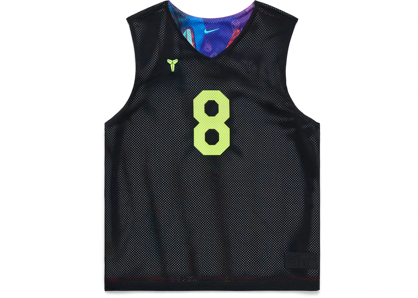Nike What The Kobe Reversible Jersey Black/Bright Crimson - vue secondaire A