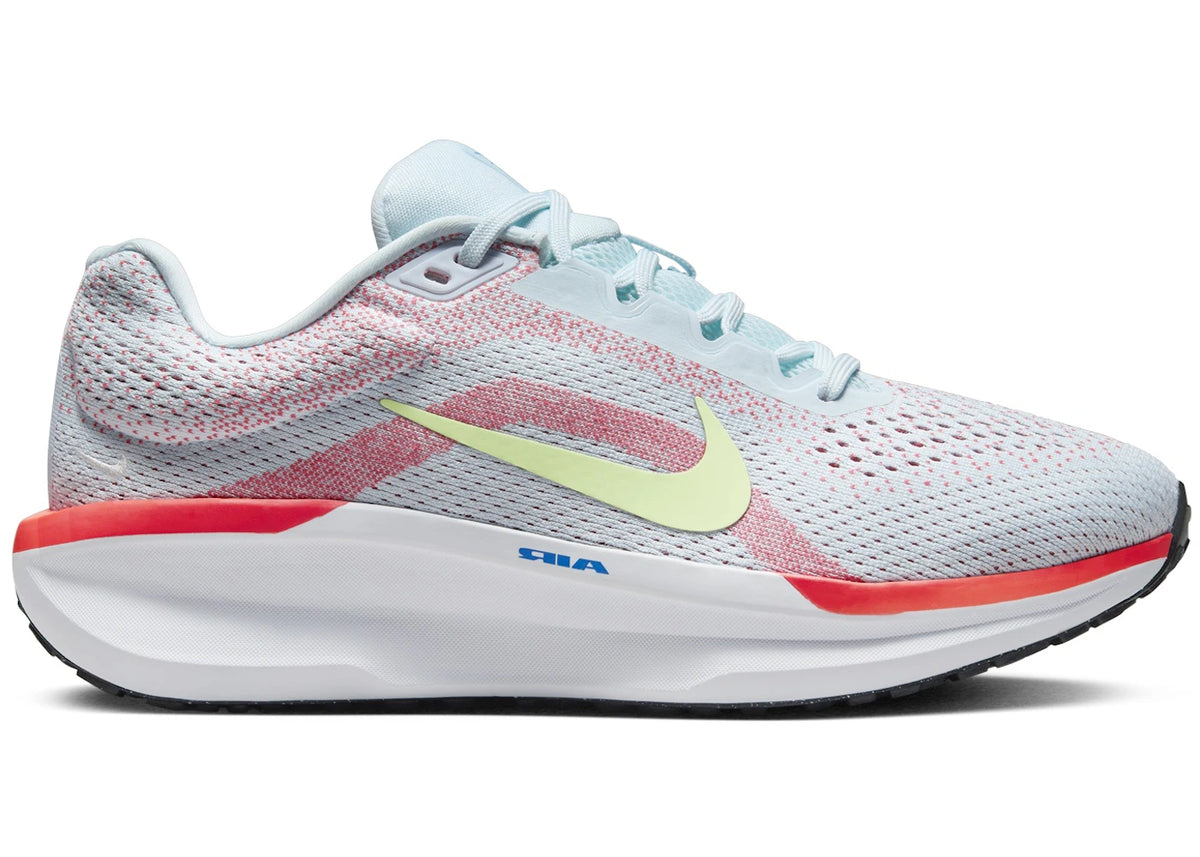 Nike Winflo 11 Glacier Blue Bright Crimson Sail Barely Volt (Women's) - vue secondaire A