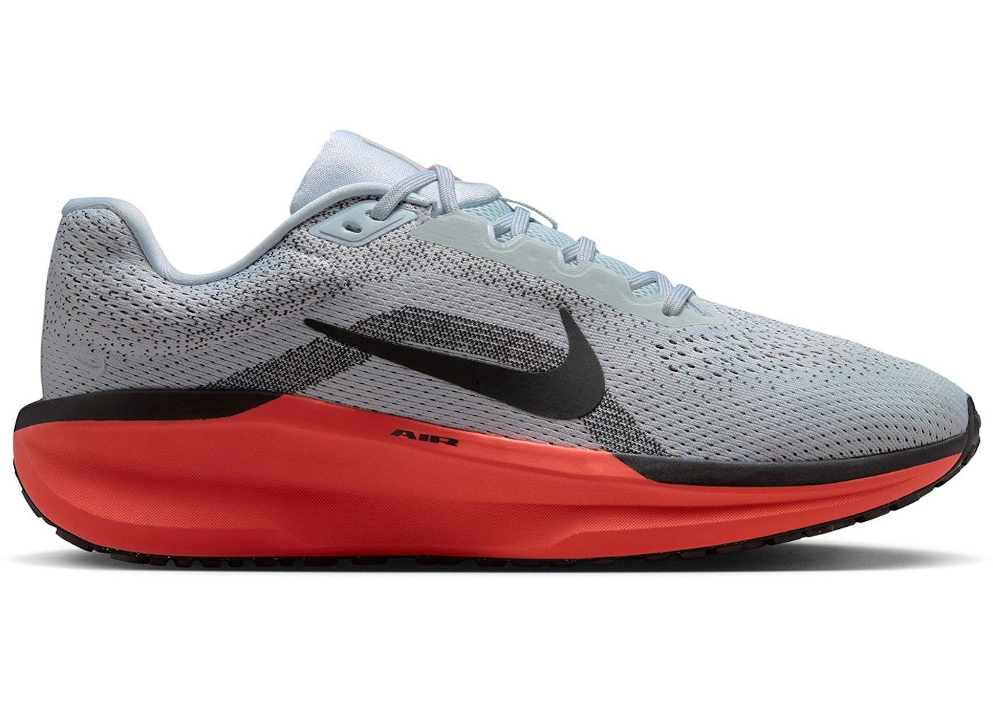 Nike Winflo 11 Pure Platinum Bright Crimson Vast Grey Black - vue 360