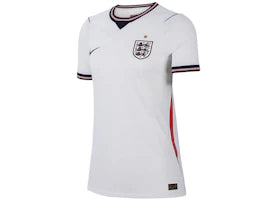 Nike Women's England National Team 2026 Match Home Jersey White/Speed Red/Obsidian/Obsidian - vue 360