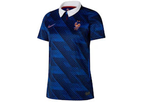 Nike Women's France National Team 2026 Stadium Home Jersey Game Royal/Blackened Blue/White/Metallic Copper - vue 360