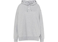 Nike Women's Oversized Pullover Hoodie Dark Grey Heather/Sail