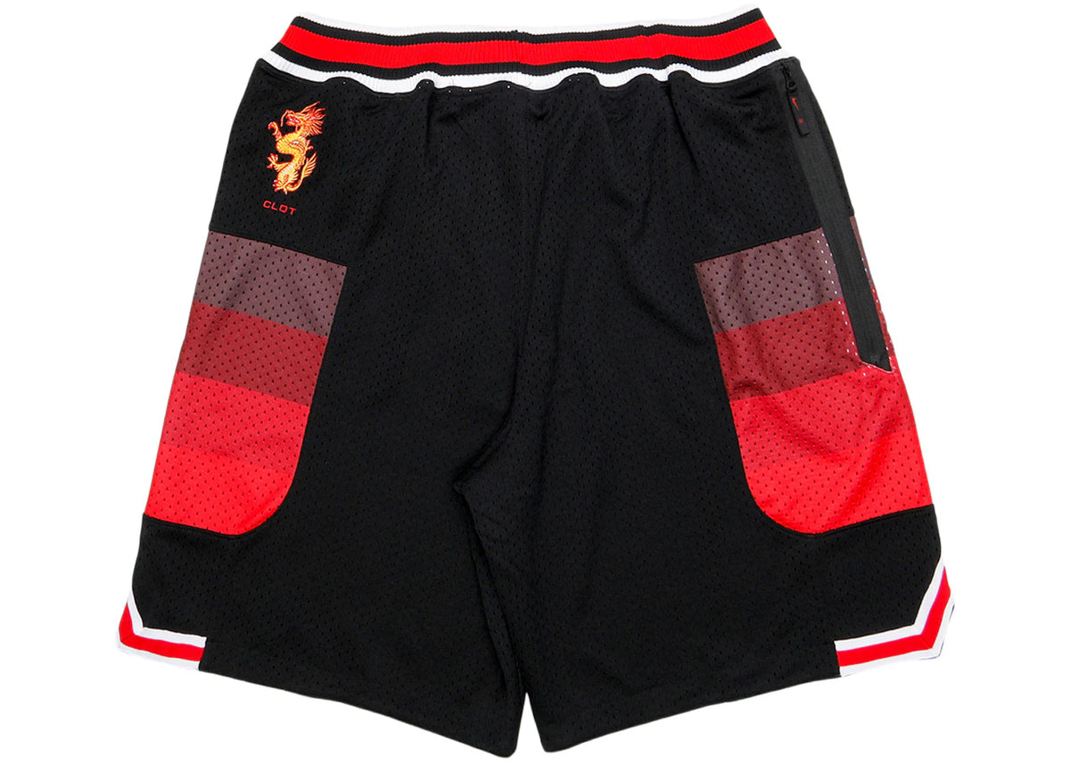Nike X CLOT NRG GE Short Black/University Red/White - vue secondaire B