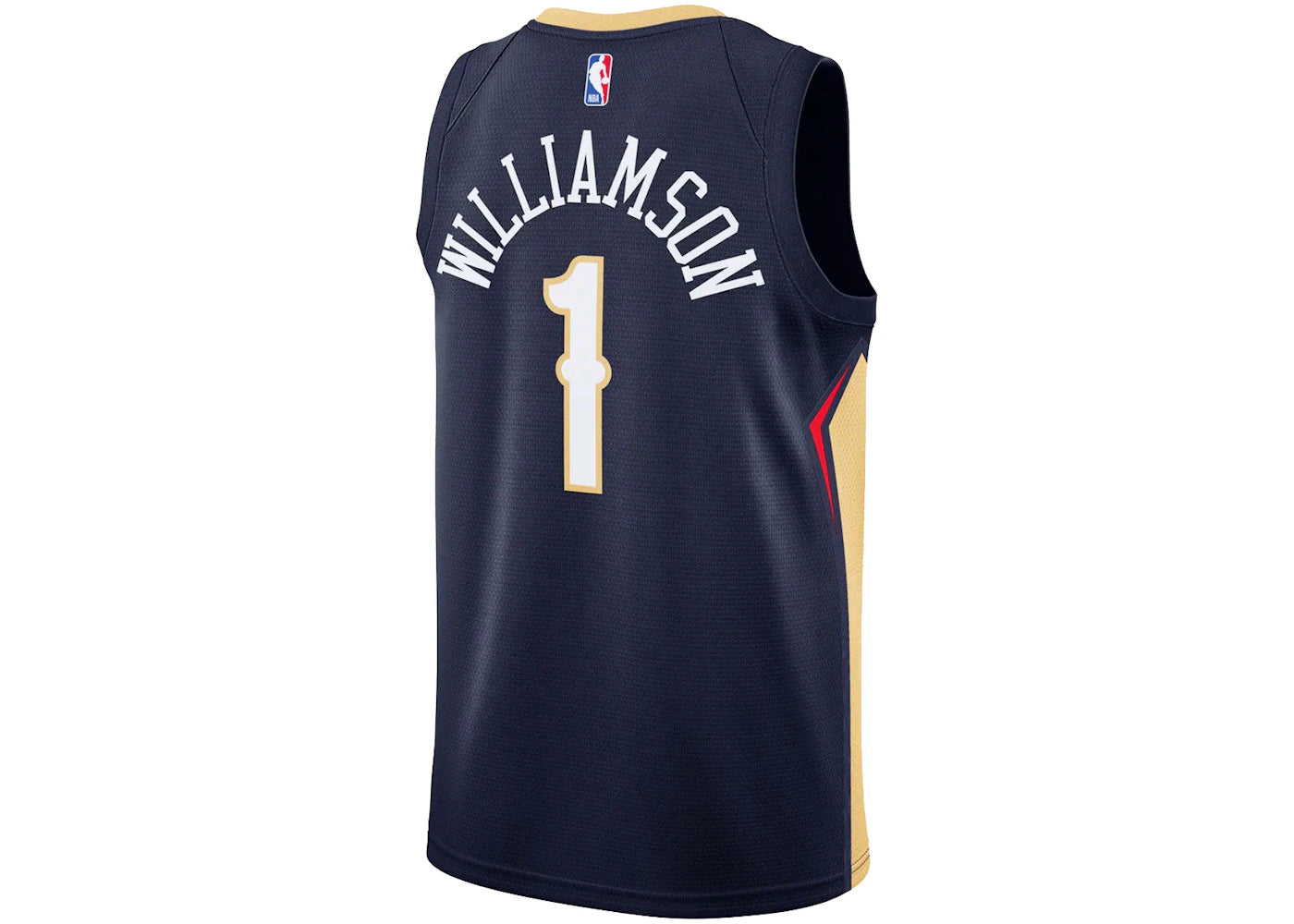 Nike Zion Williamson Pelicans Icon Edition Jersey College Navy - vue secondaire B