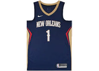 Nike Zion Williamson Pelicans Icon Edition Jersey College Navy