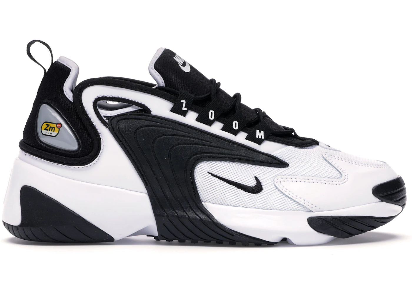 Nike Zoom 2K White Black sneakers - authentic Nike shoes