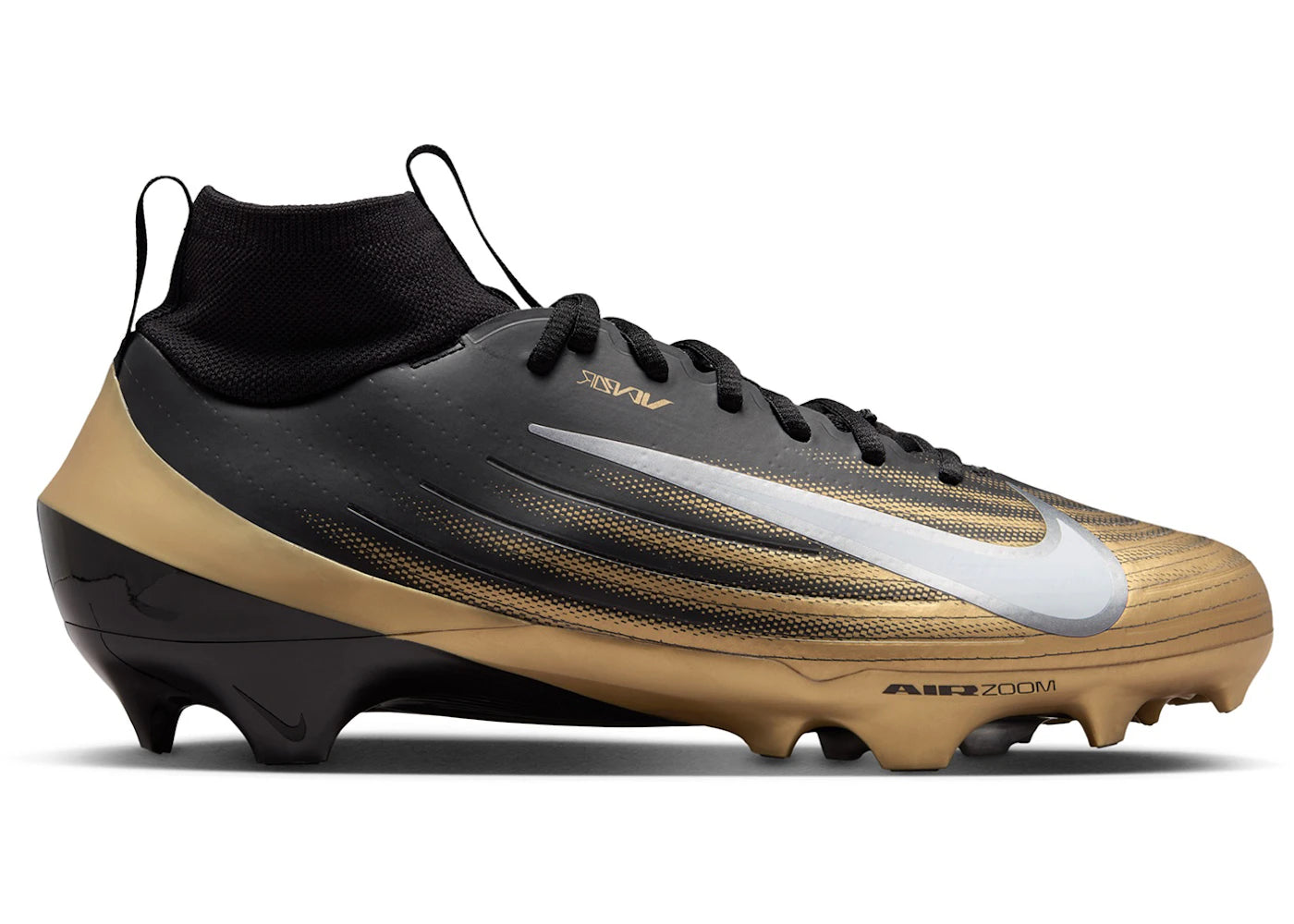 Nike Zoom Air Vapor Pro 1 Black Metallic Gold White - vue 360