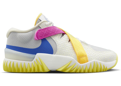 Nike Zoom Court Dragon Light Bone Hyper Royal Yellow Strike Pink - authentic Nike sneakers