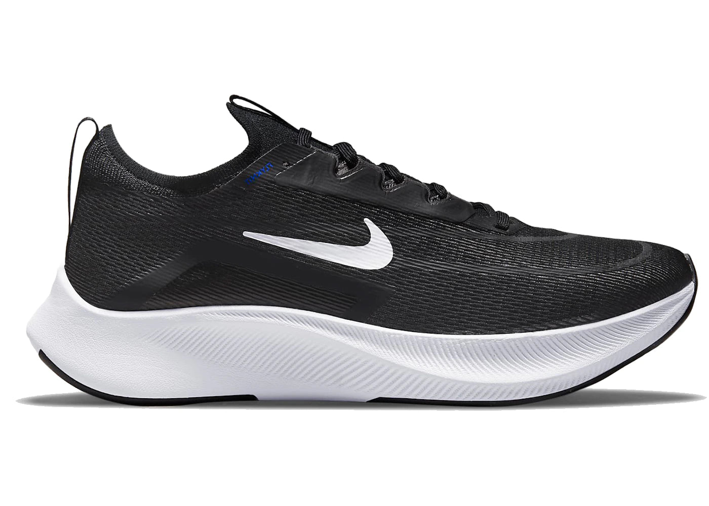 Nike Zoom Fly 4 Black White - vue 360