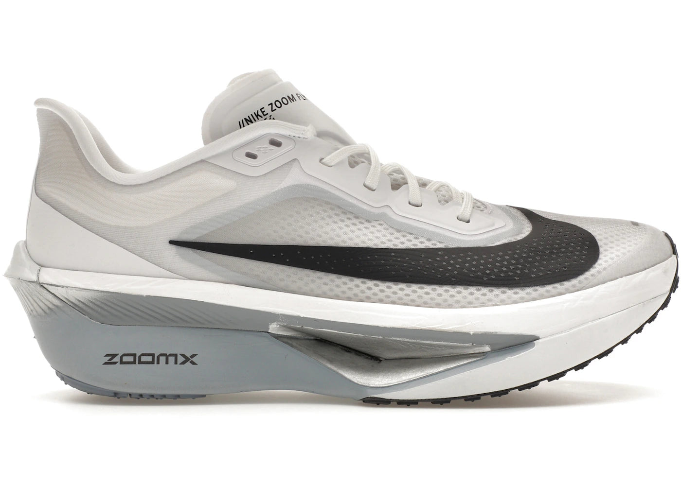 Nike Zoom Fly 6 White Pure Platinum Obsidian Mist Gridiron