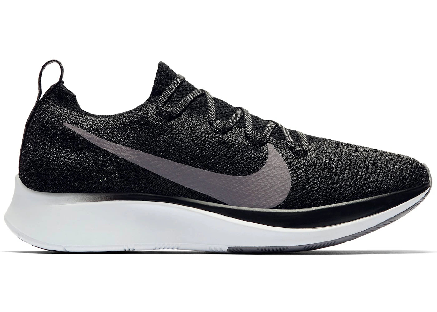 Nike Zoom Fly Flyknit Black Gunsmoke (Women's) - vue secondaire A