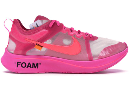 Nike Zoom Fly Off-White Pink - authentic Nike sneakers
