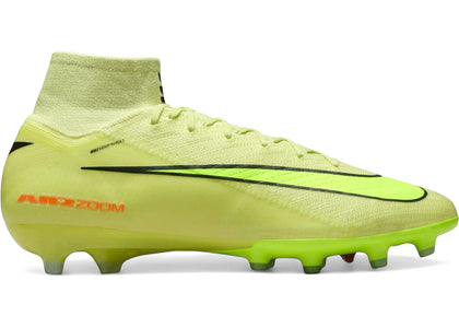 Nike Zoom Mercurial Superfly 10 Elite AG-Pro Limelight Hyper Crimson - authentic Nike sneakers