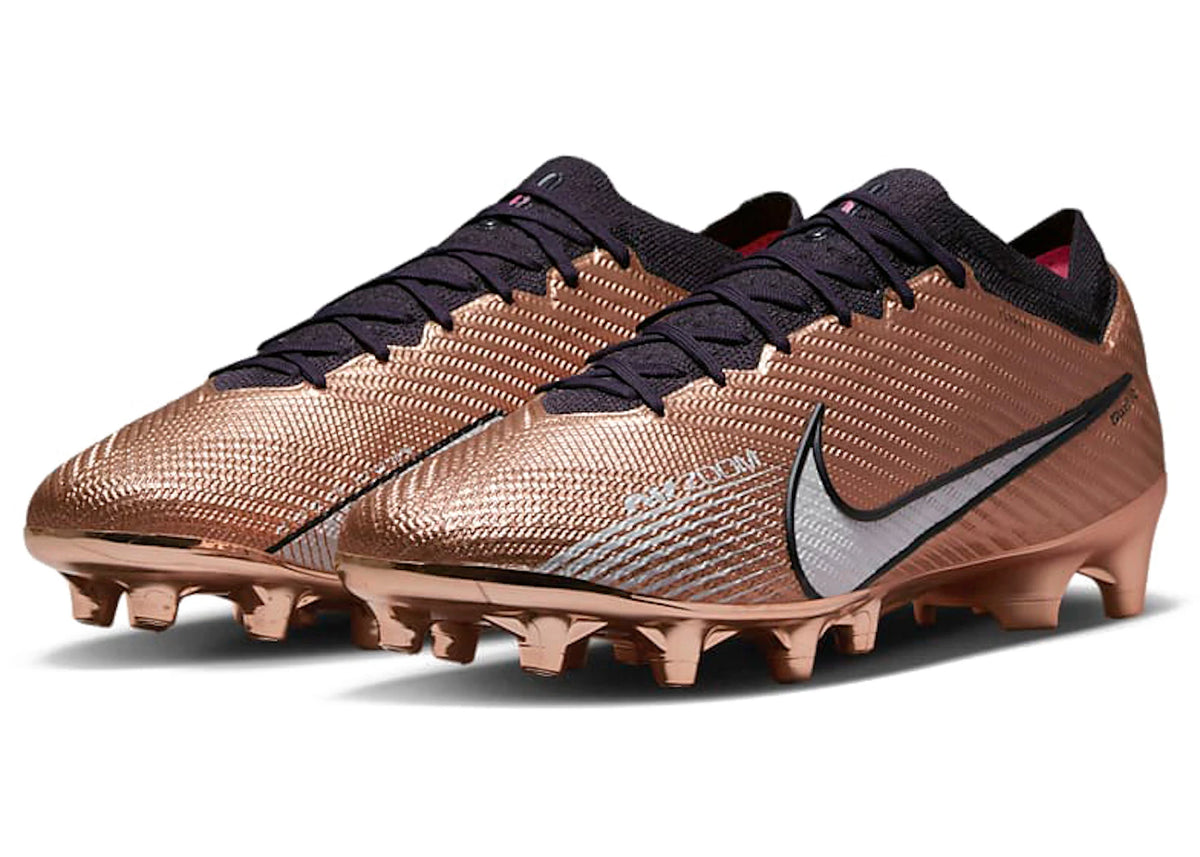 Nike Zoom Mercurial Vapor 15 Elite AG-Pro Metallic Copper - vue secondaire B