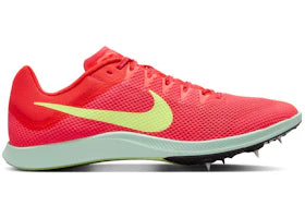 Nike Zoom Rival Distance Bright Crimson Barely Volt Lime Blast Washed Coral
