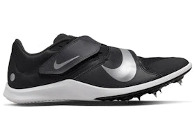 Nike Zoom Rival Jump Black Dark Smoke Grey Light Smoke Grey Metallic Silver - vue 360