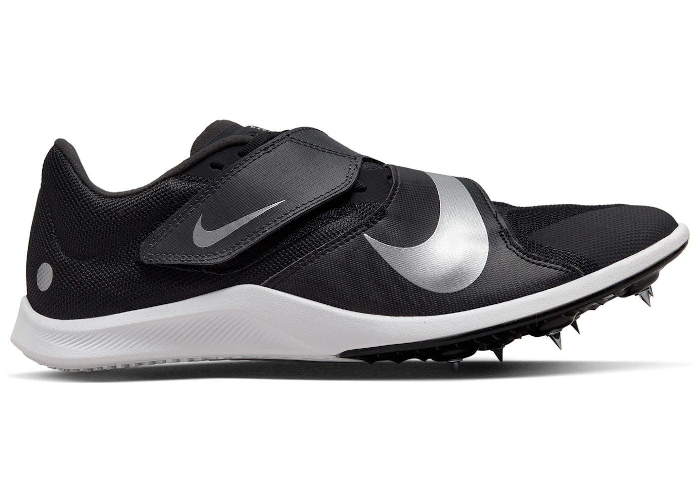 Nike Zoom Rival Jump Black Dark Smoke Grey Light Smoke Grey Metallic Silver - vue secondaire A