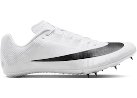 Nike Zoom Rival Sprint White Metallic Silver Black - vue 360