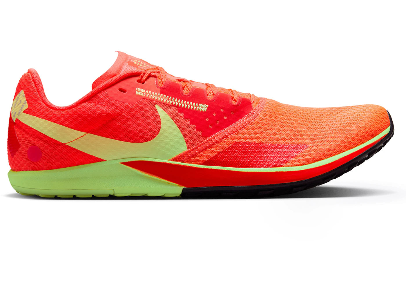 Nike Zoom Rival Waffle 6 Hyper Orange Bright Crimson Mint Foam Lime Blast - vue secondaire A