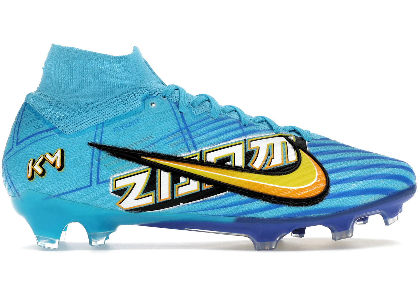 Nike Zoom Superfly 9 Elite KM FG Mbappe Motivation Pack sneakers - authentic Nike shoes